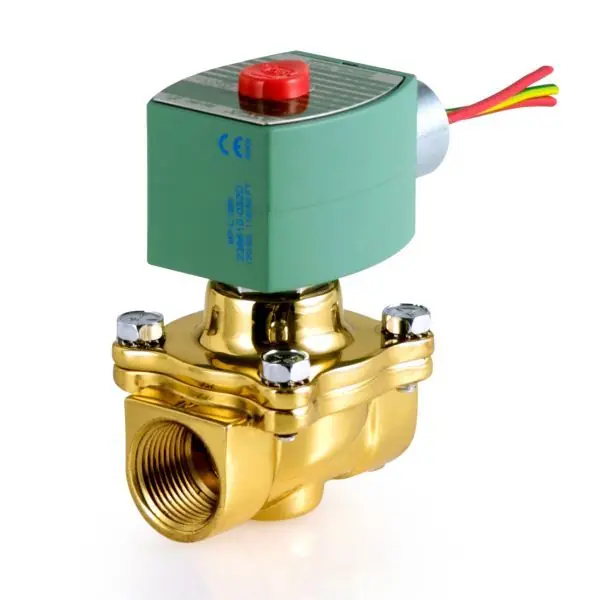 Asco 8210G004 AC 120/60,110/50 D Solenoid Valve 1 inches NPT 2-Way Normally Closed