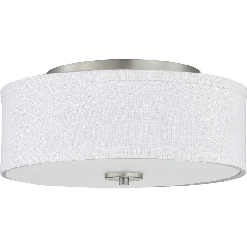 Progress Lighting P350135-009-30 Inspire 13 in. 17W 1-Light LED Flush Mount Ceiling Fixture