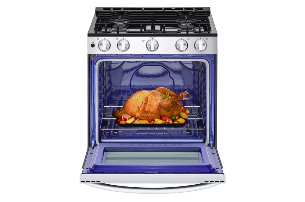 Lg Electronics LSGL5830S 5.8 cu. ft. Gas Slide-in Range with Easyclean