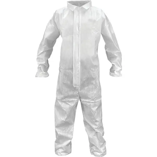 Sas Safety 6963 Breathable Sms Hooded and Booted Coveralls Large