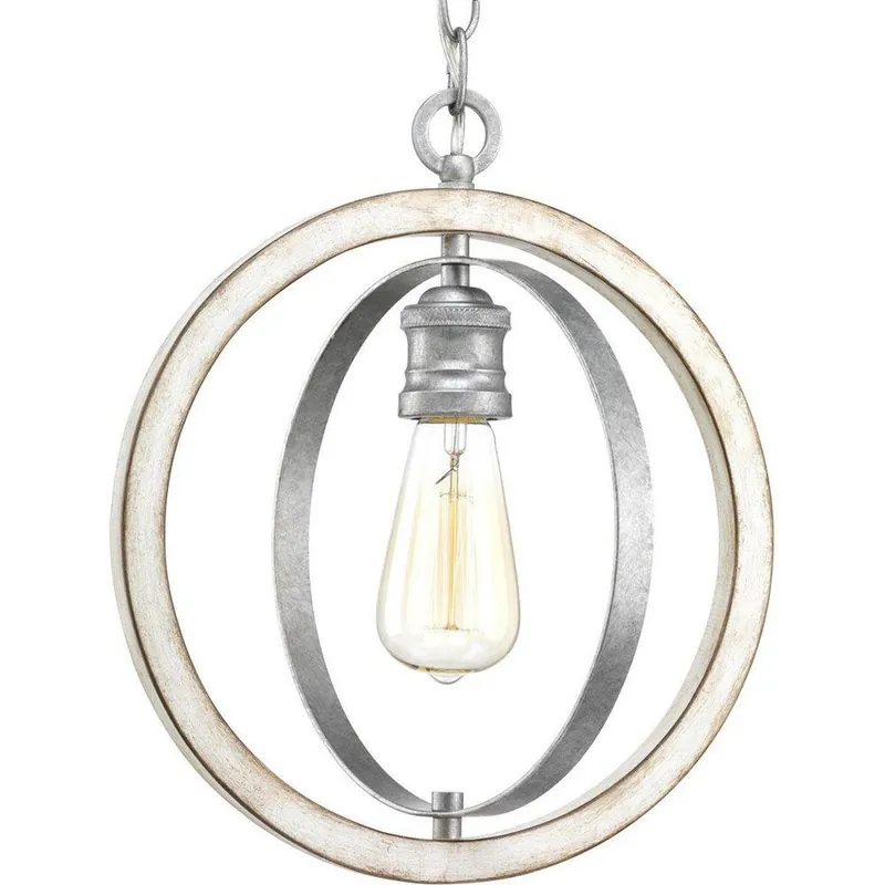 Progress Lighting P500092-141 Conestee 12 in. 60W 1-Light Medium E-26 Incandescent Mini Pendant