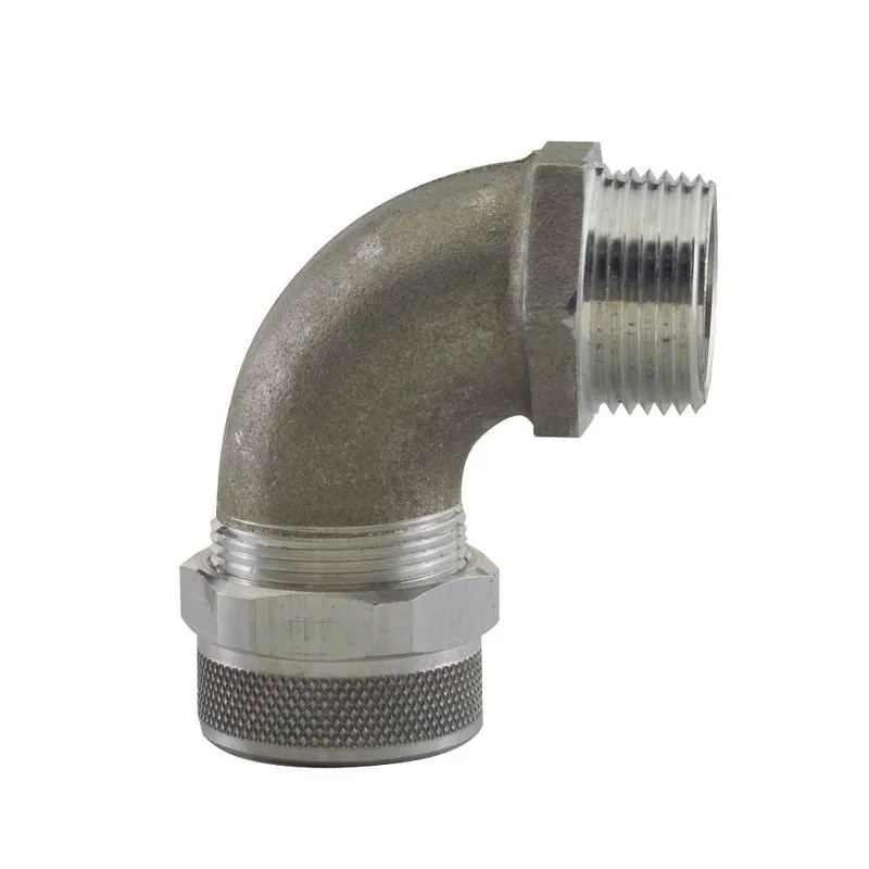 Nsi Industries RSR-9106 Cord Grip, alum, 90 Deg, 1/2 inches NPT, Cable Range .312 – .375