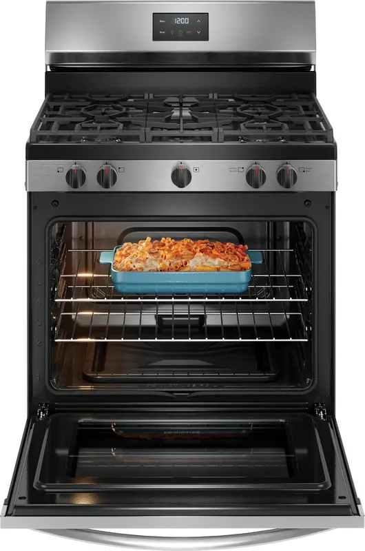 Frigidaire FCRG3052BS 30 inches Gas Range 5.1 cu. ft.
