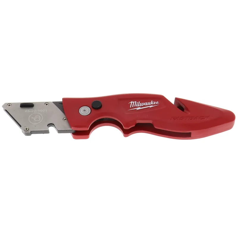 Milwaukee 48-22-1901 Fastback Press and Flip Utility Knife with Belt Clip and Onboard Wire Stripping