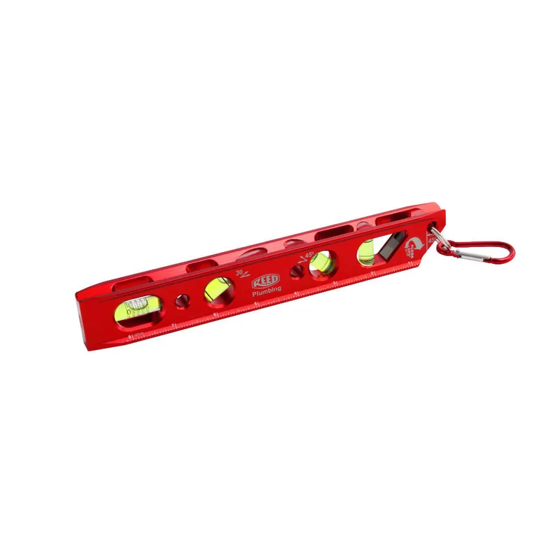 Reed 06213 LV9PLB Torpedo Level 0.7 inches x 1.3 inches x 9 inches