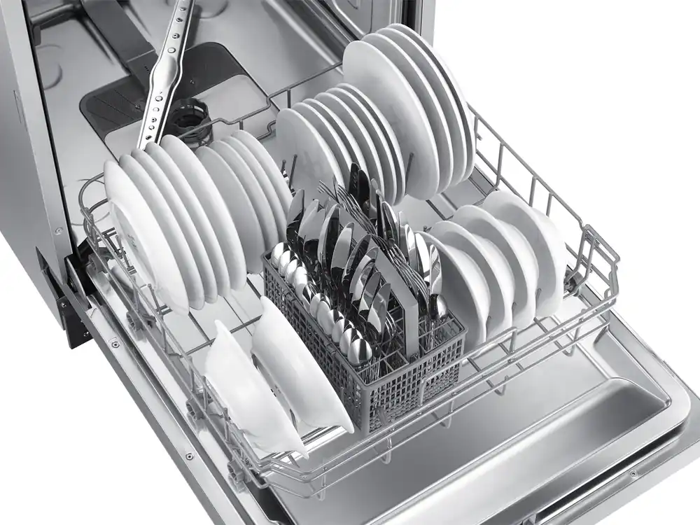 Samsung DW60R2014US Front Control ADA Dishwasher 52dBA