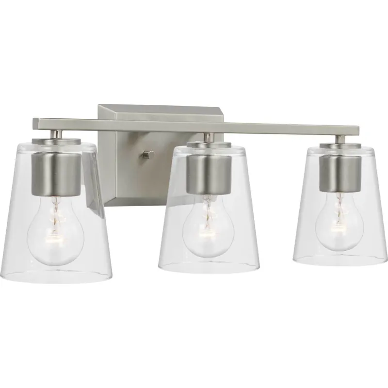 Progress Lighting P300459-009 Vertex 3-light Bath Vanity Light 120V