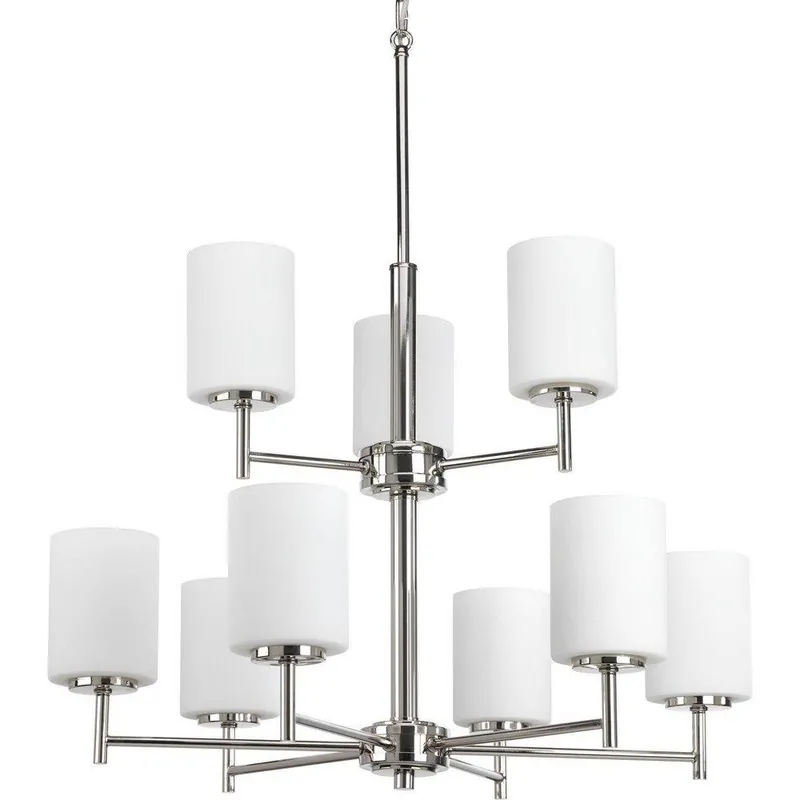 Progress Lighting P4726-104 Replay 9-Light 100W Chandelier