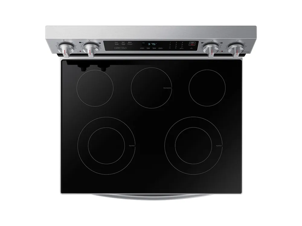Samsung NE63A6311SS Freestanding Electric Range 6.3 cu. ft.