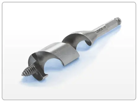 Lenox 145450000000 Long Ship Auger Bit, 3/4 in Dia x 18 in OAL, 12 in L, 1/2 in Shank