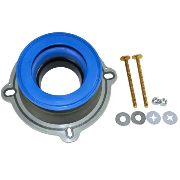 Aquaflo 9D0010826X Perfect Seal Toilet Wax Ring with Bolts