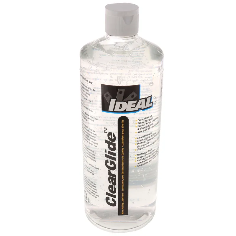 Ideal 31-388 ClearGlide Wire Pulling Lubricant, 1 Quart Squeeze Bottle