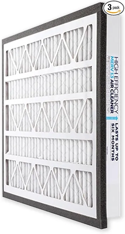 Zephyr M1331818 18x18x3 VGF Merv 13 Media Air Cleaner Replacement Filter for Return Air Grilles Case of 3