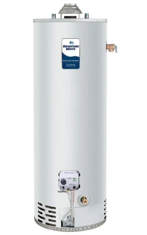 Bradford White RG250T6N-600 Nat Gas Water Heater 50 gal