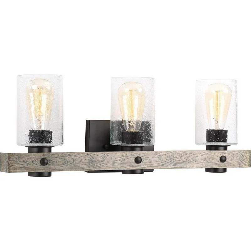 Progress Lighting P300125-143 Gulliver 24 x 8-1/2 in. 180W 3-Light Medium E-26 Incandescent Vanity Fixture