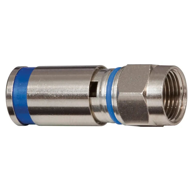 Klein Tools VDV812624 Weatherproof F-Compression Connectors RG6 50-Pack
