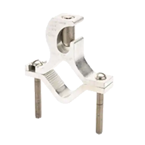 Penn-Union GCL-4 Aluminum Dual Rated Ground Clamp 6 AWG SOL to 250 kcmil STR 2-1/2 to 4 in Water Pipe