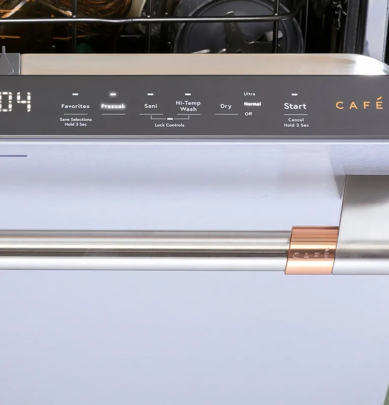 Ge Appliances CDT828P2VS1 Café™ CustomFit ENERGY STAR Dishwasher with Ultra Wash & Dry 42 dBA