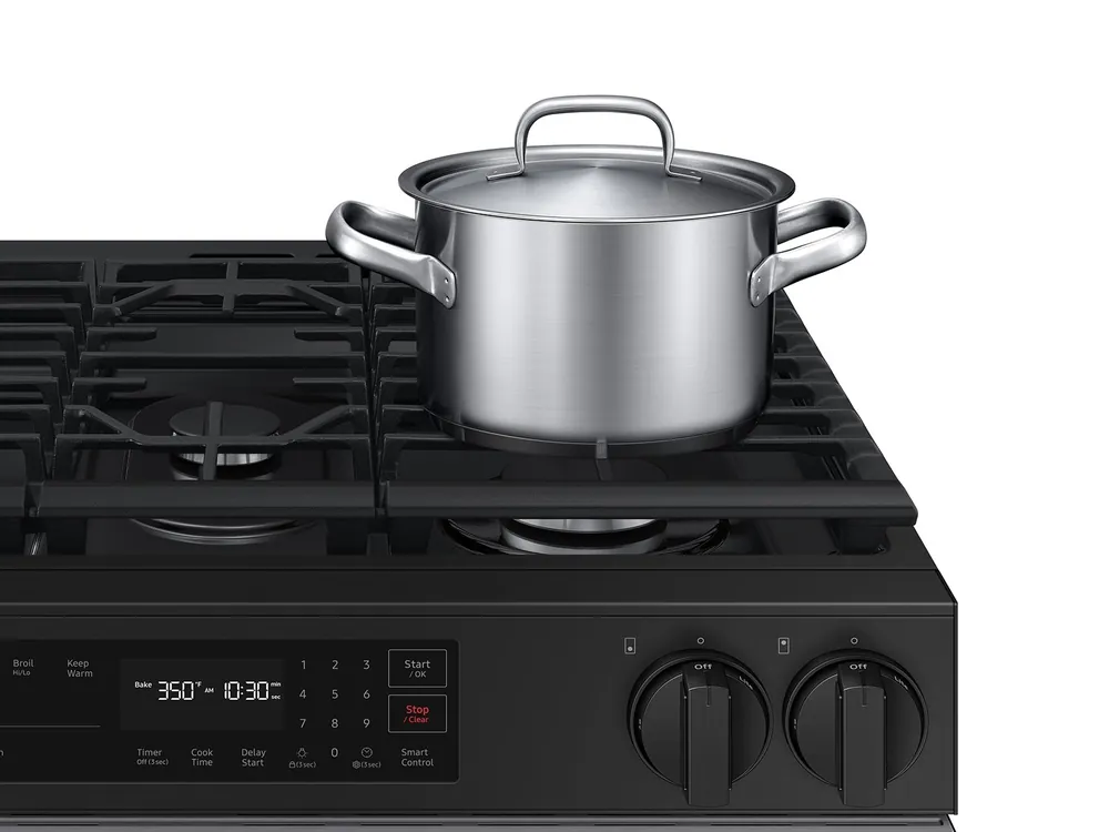 Samsung NSG6DG8100SR Bespoke Slide-in Gas Range 6.0 cu. ft.