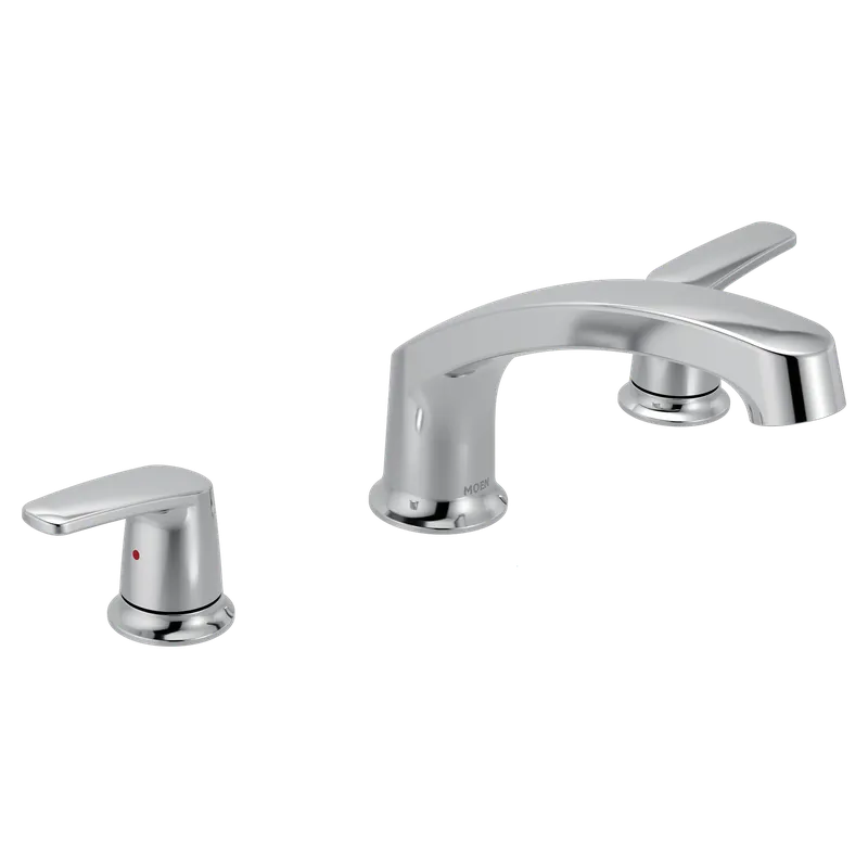 Moen T5990 Chateau Chrome Two-Handle Roman Tub Faucet