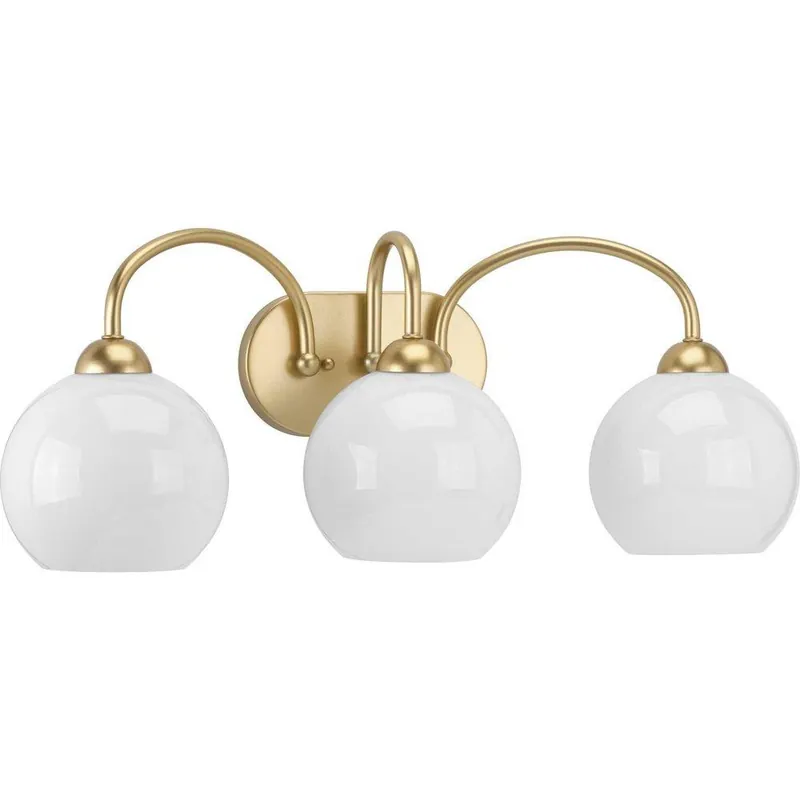 Progress Lighting P300086-078 Carisa 3-Light 75W Vanity Fixture