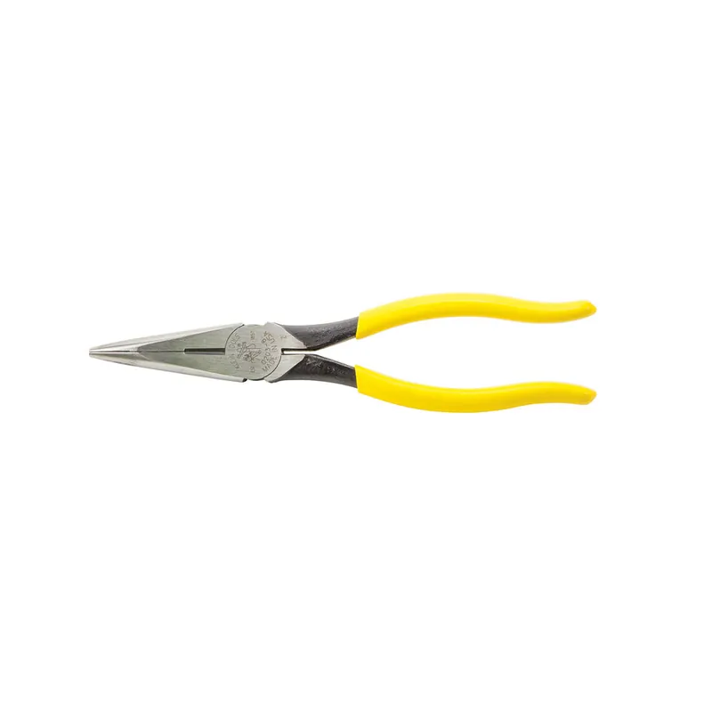 Klein Tools D203-8 8IN Pliers, Needle Nose Side-Cutters, 8-Inch