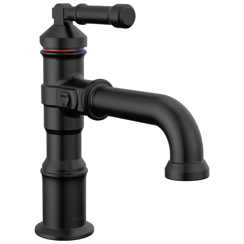 Delta Faucet 584-BL-DST Broderick Single Handle Bathroom Faucet 1.2 GPM