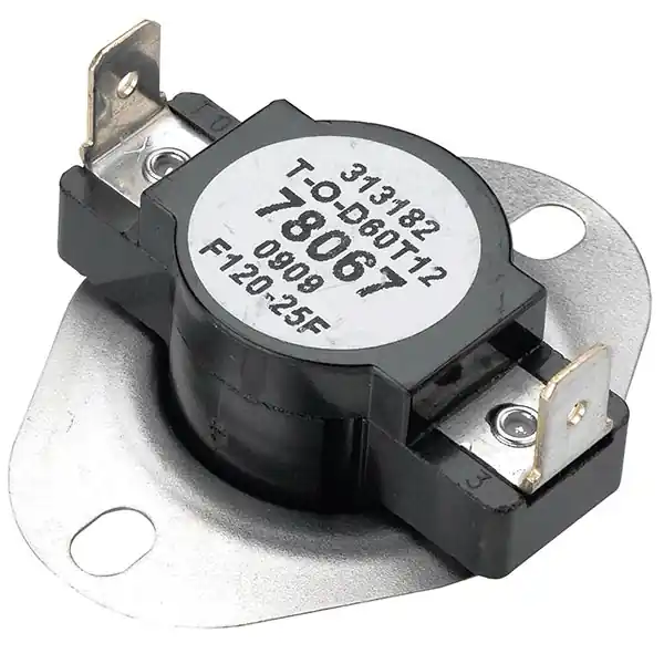 Williams Furnace 78067 Fan Switch, For Counterflow Wall Furnace