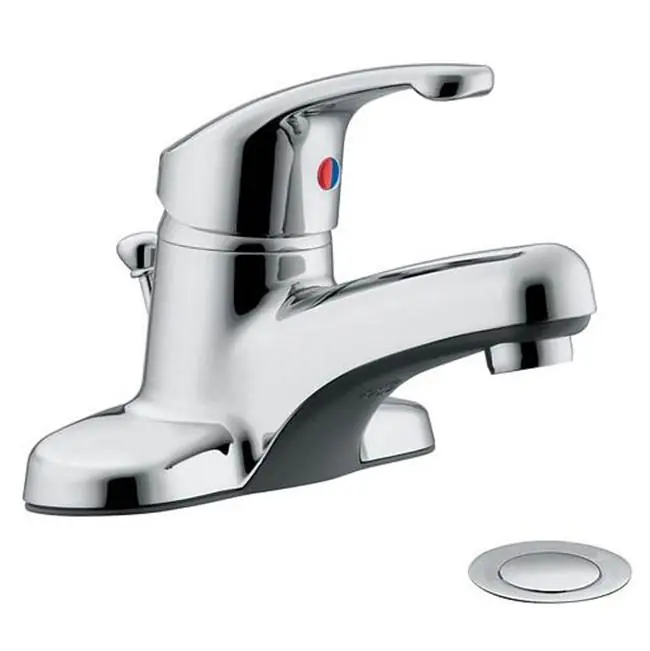 Cleveland Faucets CA47711L Flagstone Single-Handle Bathroom Faucet with 50/50 Pop-Up Drain
