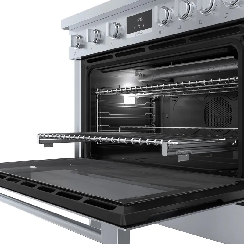 Bosch HGS8655UC 800 Series Gas Freestanding Range 36 inch