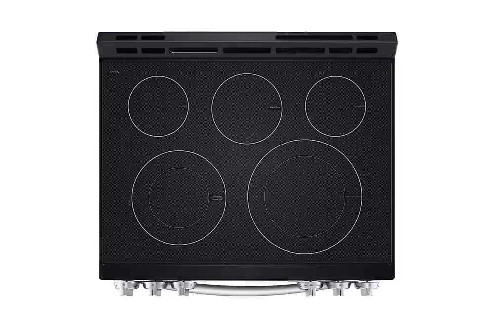 Lg Electronics LSEL6333F 6.3 cu. ft. Smart Wi-Fi Enabled Fan Convection Electric Slide-in Range with Air Fry & EasyClean®