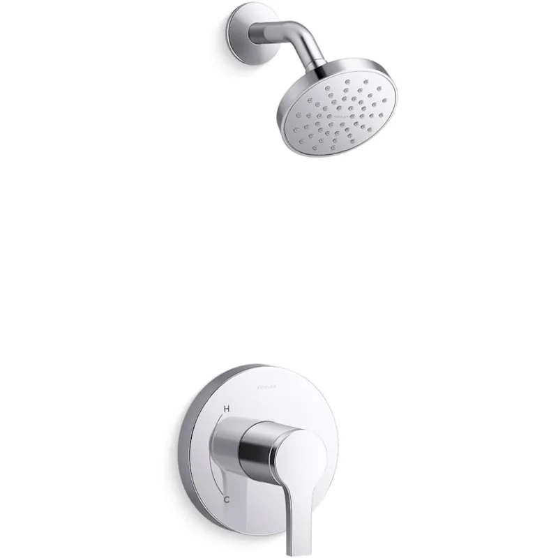 Kohler TS35321-4G-CP Elate 1-Handle Shower Trim Kit With 1.75 Gpm (Valve Not Included)