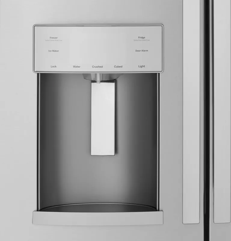 Ge Appliances GYE22GYNFS Energy Star 22.1 Cu. Ft. Counter-Depth French-Door Refrigerator