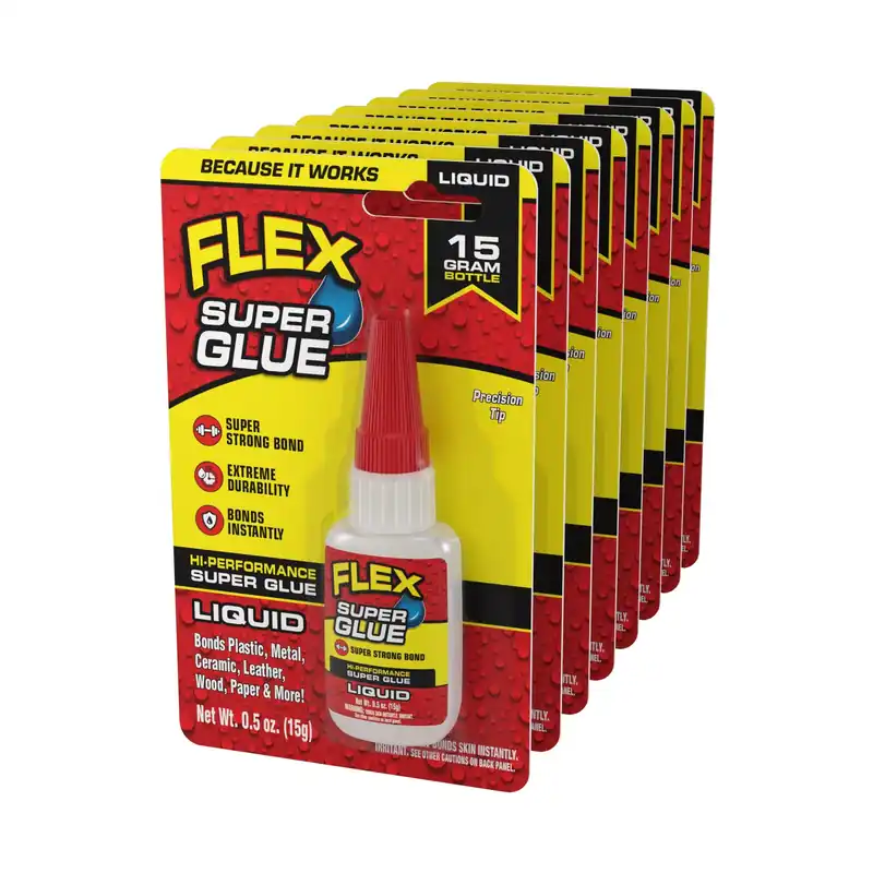 Flex Seal SGLIQB15 Flex Super Glue Liquid Bottle 15g