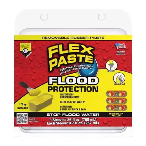 FLEX SEAL RPSYELR32 Flex Paste Flood Protection 26 fl oz (3 sleeves)