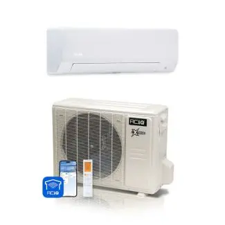ACIQ ACIQ-09ZPL-HP230C 9,000 BTU ACiQ Extreme 28.1 SEER2 Single Zone Wall Mount Mini Split Heat Pump System - R454B