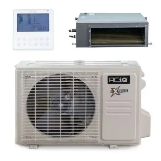 ACIQ ACIQ-12ZPL-HP230C 12,000 BTU ACiQ Extreme Single Zone Concealed Duct Mini Split System - R454B