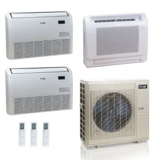 ACIQ ES-55Z-M6C 55,000 BTU ACiQ Standard 22 SEER2 Multi Zone Heat Pump System