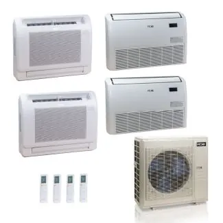 ACIQ ES-55Z-M6C 55,000 BTU ACiQ Standard 22 SEER2 Multi-Zone Mini Split Heat Pump System - R454B