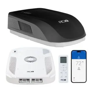 ACIQ ACIQ-15RVZ-BL RV Air Conditioner 15,000 BTU Rooftop with Heat Pump 115V