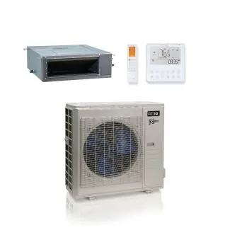 ACIQ ACIQ-18ZPL-HP230C 18000 BTU ACiQ Extreme 18.4 SEER2 Single Zone Concealed Duct Mini Split System