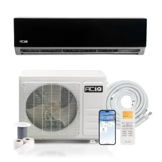 ACIQ ACIQ-K24Z-HP230B / ACIQ-K24W-BL-HP230B 24,000 BTU ACiQ Essentials 21 SEER2 Single Zone Wall Mount Mini Split Heat Pump System - R454B