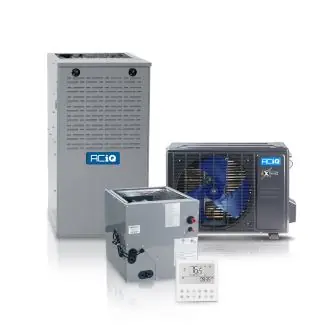 ACIQ ACIQ-24-HPD Hybrid 2 Ton 16 SEER2 80% AFUE 70,000 BTU Furnace and High Efficiency Heat Pump System
