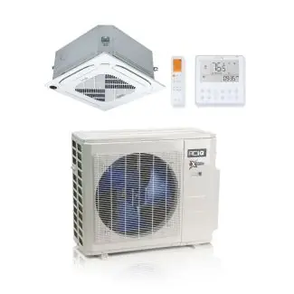 ACIQ ACIQ-24ZPL-HP230C Ceiling Cassette Mini Split System R454B 230V