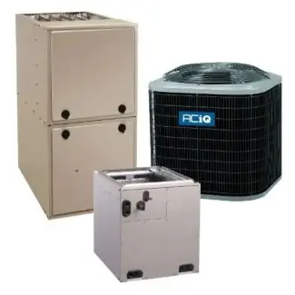 ACIQ R5H5S24AKAAA Gas Furnace and Heat Pump System - 60,000 BTU