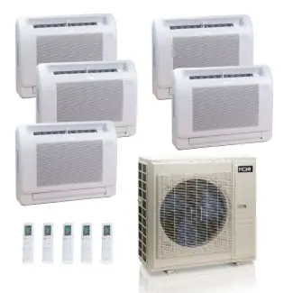 ACIQ ES-48Z-M6C 48,000 BTU ACiQ Standard 24 SEER2 Multi Zone Heat Pump System