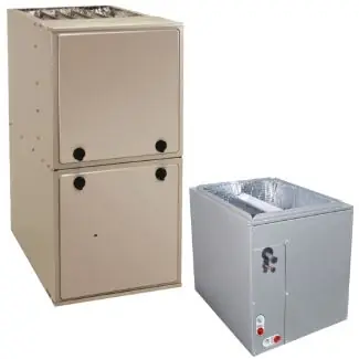 ACIQ R92MSN0801716A 2.5 Ton 92% AFUE 80,000 BTU Furnace and Coil System - R454B