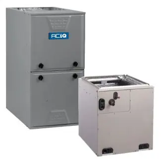 ACIQ G96VTN0802120 3.5 Ton 96% AFUE 80,000 BTU Furnace and Coil System - Multi-Positional - EVM5X42M21A