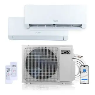 ACIQ ACIQ-24Z-E-M3 ACIQ Essentials 24,000 BTU Mini Split Heat Pump System 15ft Line Set