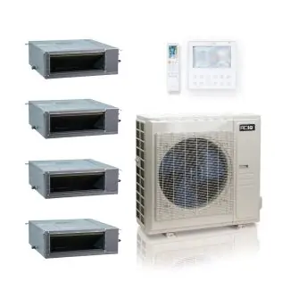 ACIQ ES-48Z-M6C 48,000 BTU Mini Split Heat Pump System - R454B